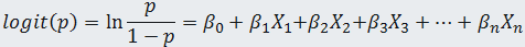 logistic regression equation 2